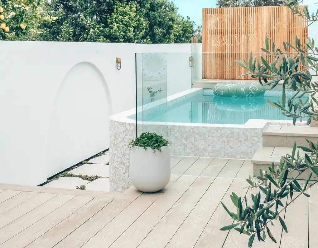 Decorra WPC pool decking project