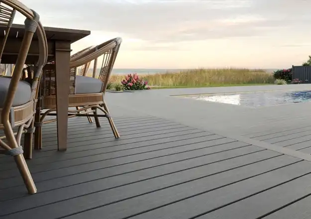 WPC Pool Decking by Decorra